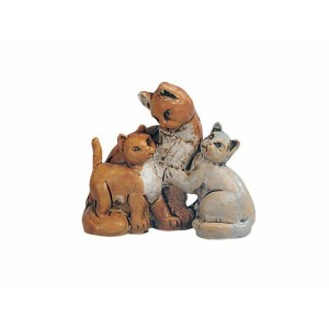 Famiglia gatti per 12 cm...