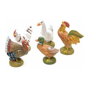 Gallinacei 5 pz assortiti...
