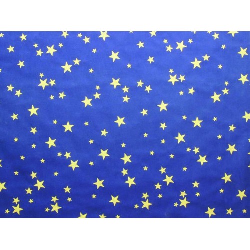 Cielo vellutato con stelle dorate...