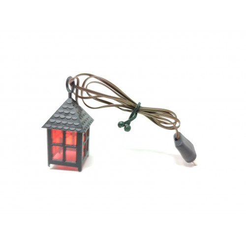 Lanterna nera 4,5x1,5x1,5 cm colore...