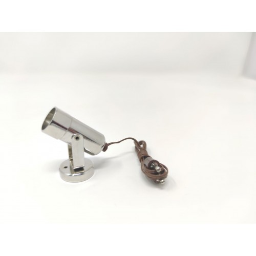 Faro in metallo 4x1x3 cm luce bianca...