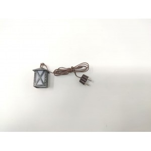 Lanterna metallo nero...