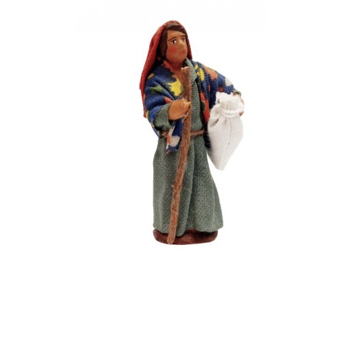 Donna con sacco di farina cm 7...