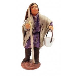 Uomo con secchio cm 7...