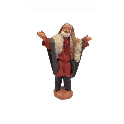 Meravigliato cm 7 terracotta e tessuto