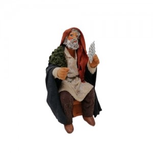 Giocatore di carte con due...