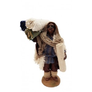 Uomo moro con stoffe cm 10...