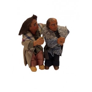 Coppia di bevitori cm 10... 2