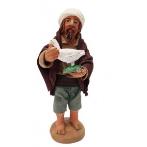 Uomo con oca in mano cm 10...