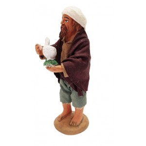Uomo con oca in mano cm 10... 2