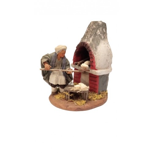 Panettiere con forno cm 10 terracotta...