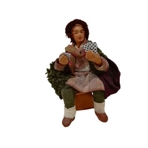 Giocatore di carte con due carte cm...