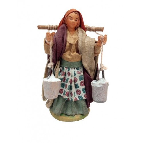 Acquaiola con secchi cm 12 terracotta...