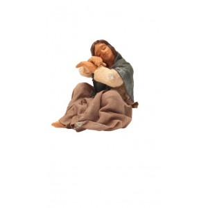 Donna seduta che dorme cm... 2