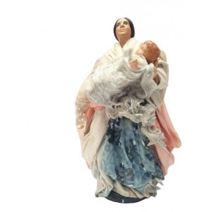 Donna con bambino cm 14... 2