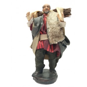 Uomo con fascina di legna... 2