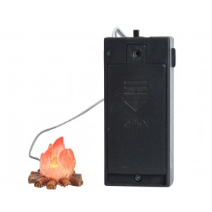 Luce fuoco per presepe a...