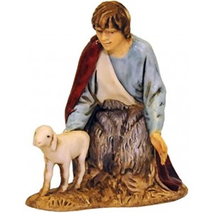 Pastore con agnello 10 cm...