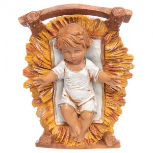 Bambino con culla per cm 30...