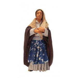 Donna affacciata cm 13...