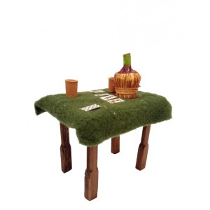 Tavolo con carte per cm 12...