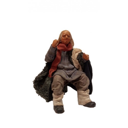 Uomo seduto senza sgabello cm 13...