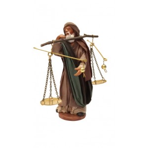 Uomo con bilance 13 cm...