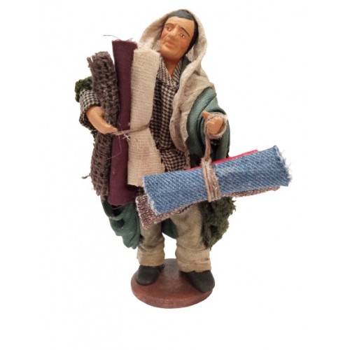 Venditore di stoffe 13 cm terracotta...