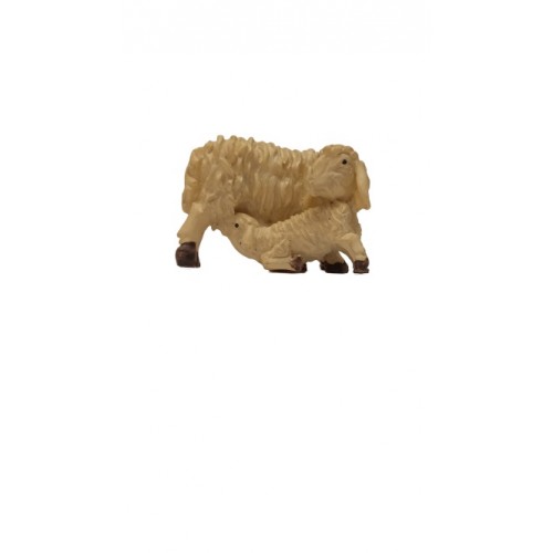 Pecora e agnello h 1,8 cm Resina