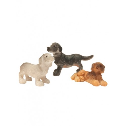 Cane tris H 2,5 cm  Resina