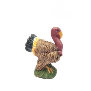 Tacchino H 4,5 cm Resina 2