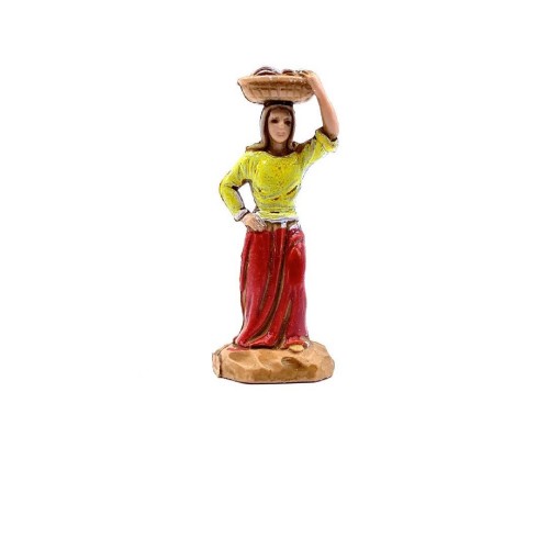 Donna con cesta in testa 3,5 Moranduzzo