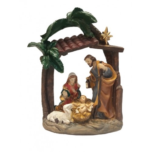 Natività H 15,4 cm Resina