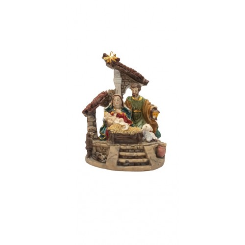 Natività H 7,5 cm Resina