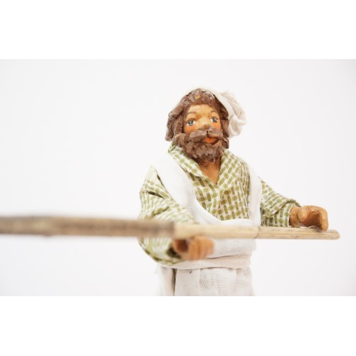 panettiere con pala cm 10 terracotta...