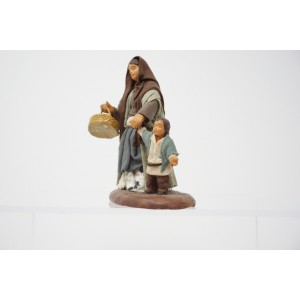 Donna con bambino cm 10... 2