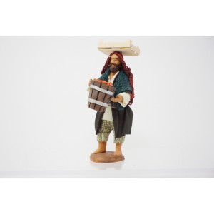 venditore di pesce cm 10...