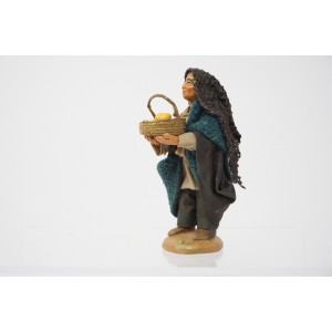 pastore con cesto di arance... 2