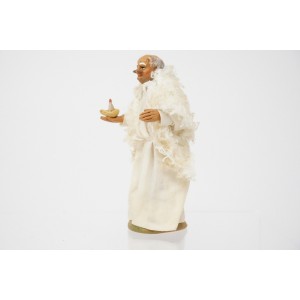 uomo con candela cm 10...