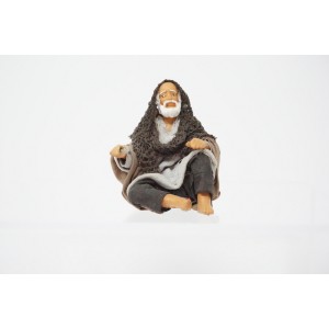 Pastore seduto al bivacco...