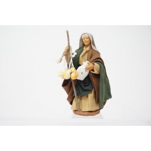 donna con formaggi cm 10...