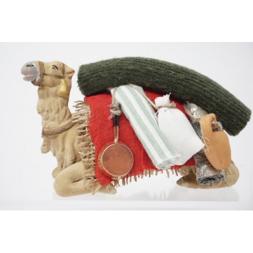 Cammello bardato per cm 10 terracotta...