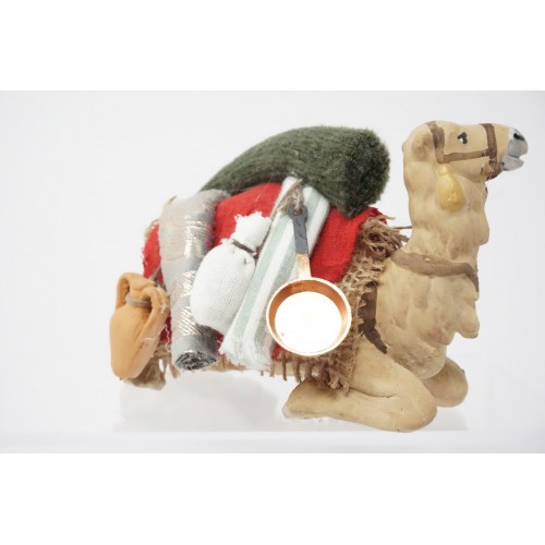 Cammello bardato per cm 10 terracotta...