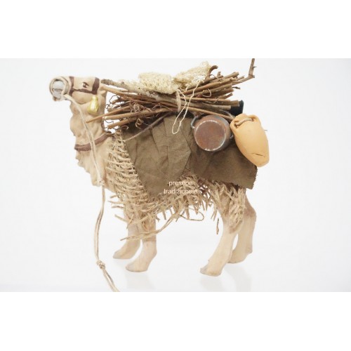 Cammello bardato per cm 10 terracotta...