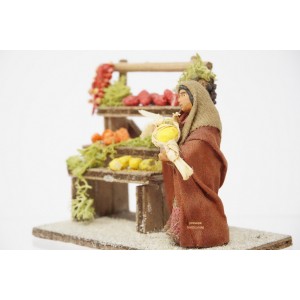 Donna venditrice frutta cm... 2