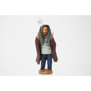 Uomo con pecora sulle...