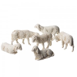 Pecore 6pz 3,5 cm Moranduzzo