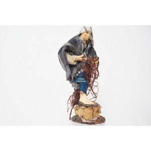 Pescatore con rete cm 13... 2