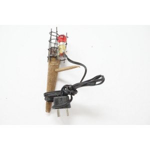 Torcia legno h 7 cm  con...