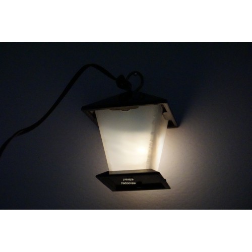Lanterna 3x3x3.5 cm  con spina Bassa...
